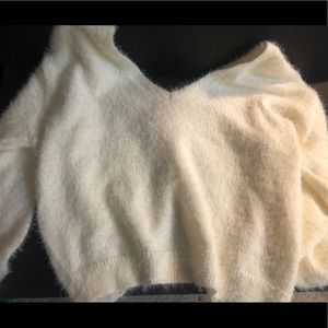 NWT Derek Heart size L Ivory and very sweet ❤️